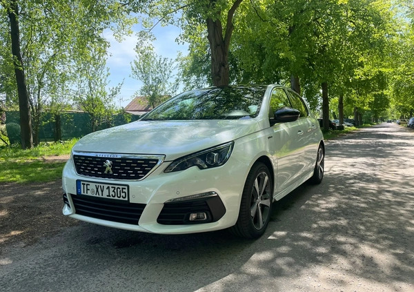 Peugeot 308 cena 46899 przebieg: 149000, rok produkcji 2017 z Piła małe 596